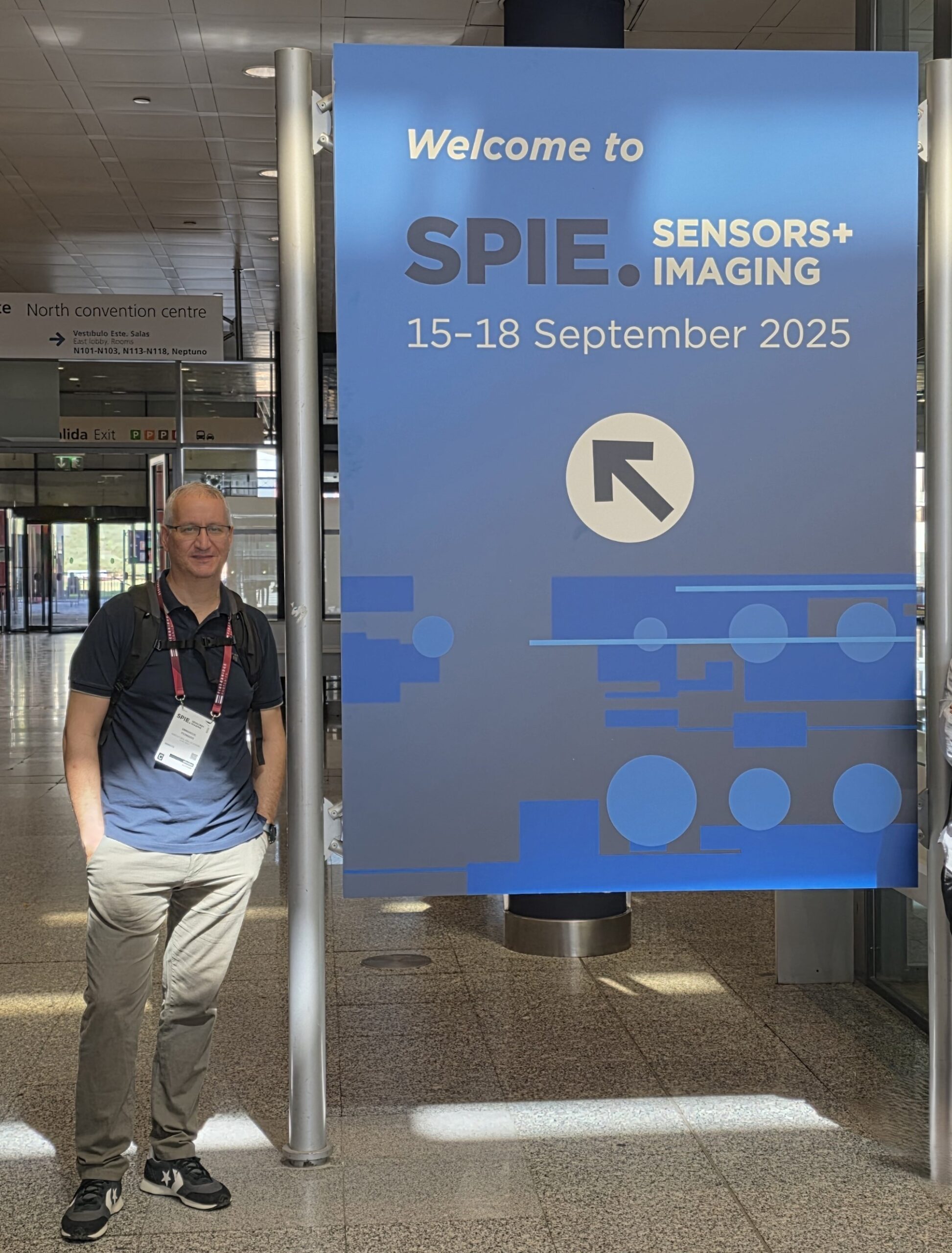 WaterMellon presentado en la Conferencia Internacional SPIE Sensors + Imaging en Madrid