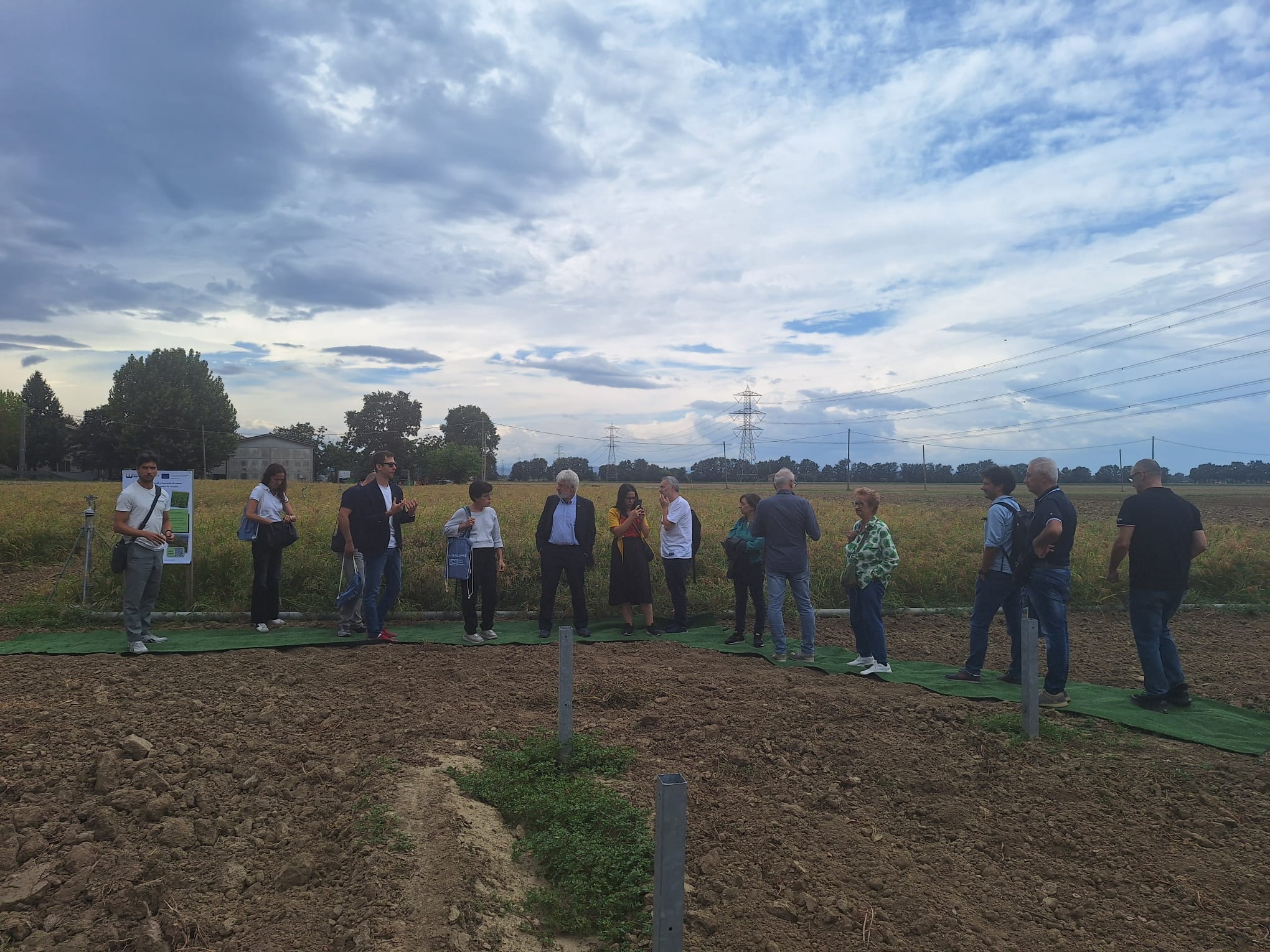 Taller organizado en Aqua Campus, Italia