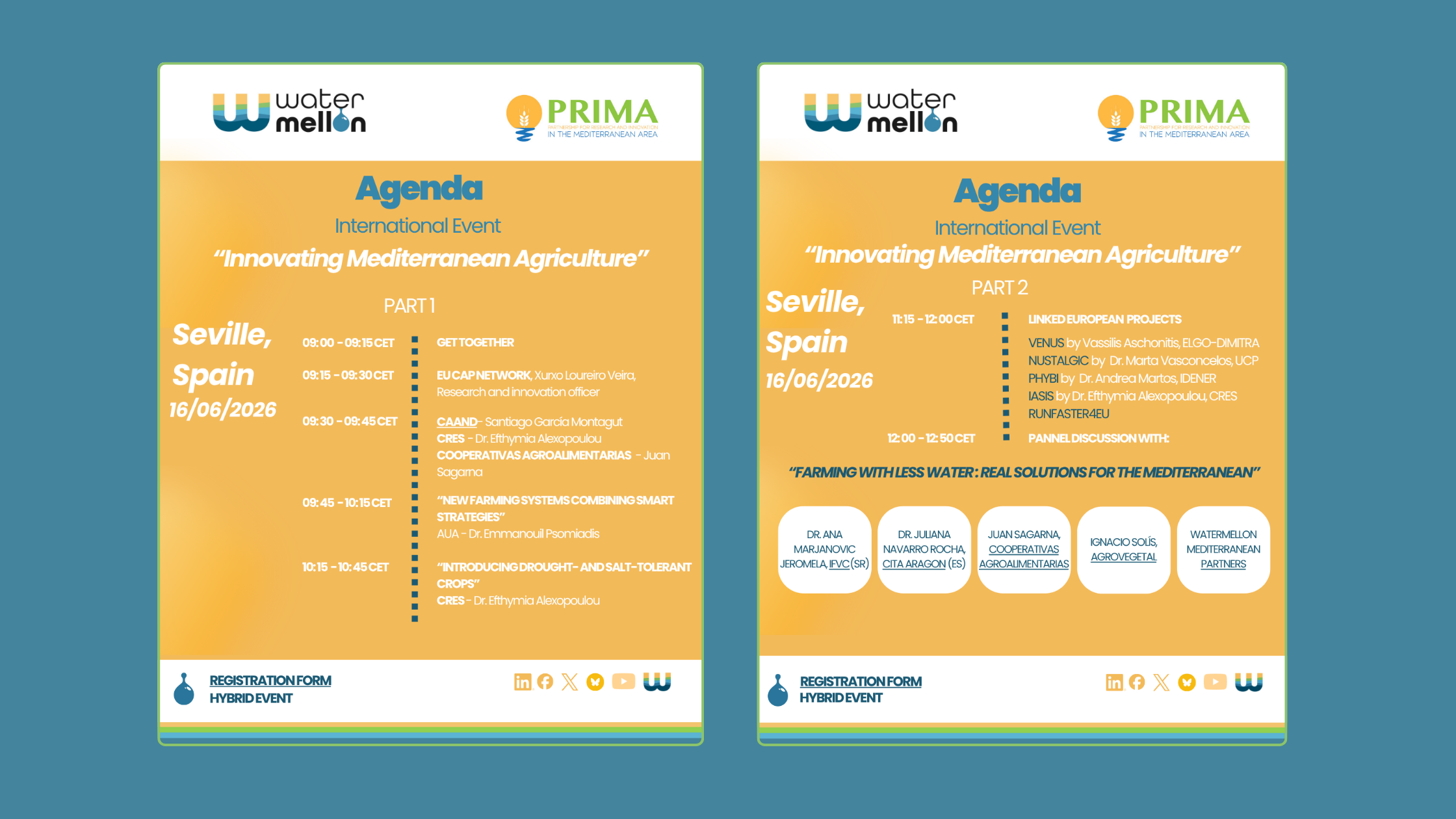 Innovazione nell’agricoltura mediterranea: evento internazionale del progetto WATERMELLON