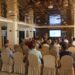 Participants attending the Watermellon Regional Farmers Group Workshop during a presentation on sustainable agriculture in Sétif, Algeria.